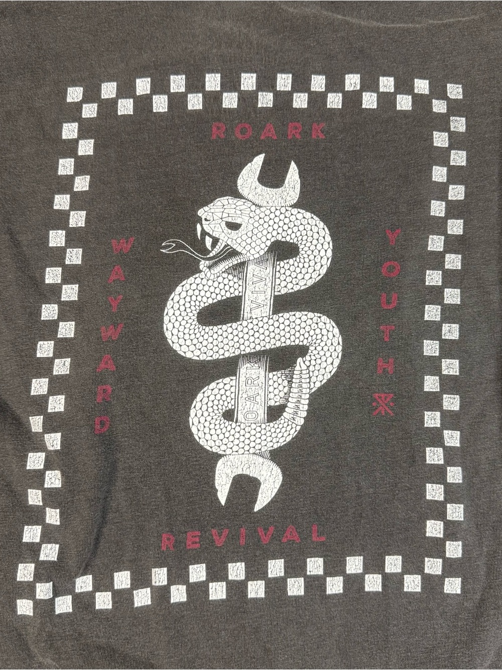 ROARK Mens Gray Long Sleeve Crew Neck Jamie Thomas Capsule Graphic Tee M - Picture 6 of 6